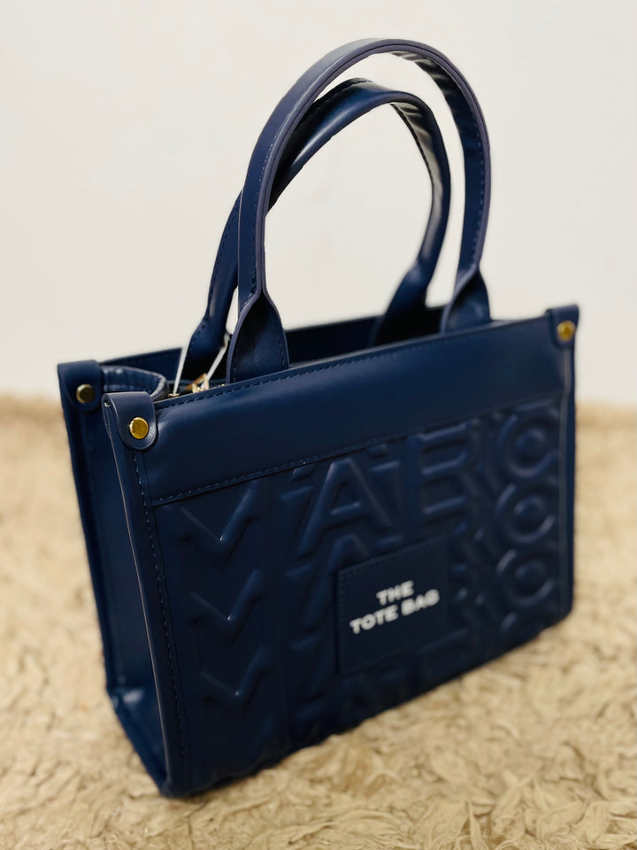 No.29 Designer Inspired Tote Handbag-Navy