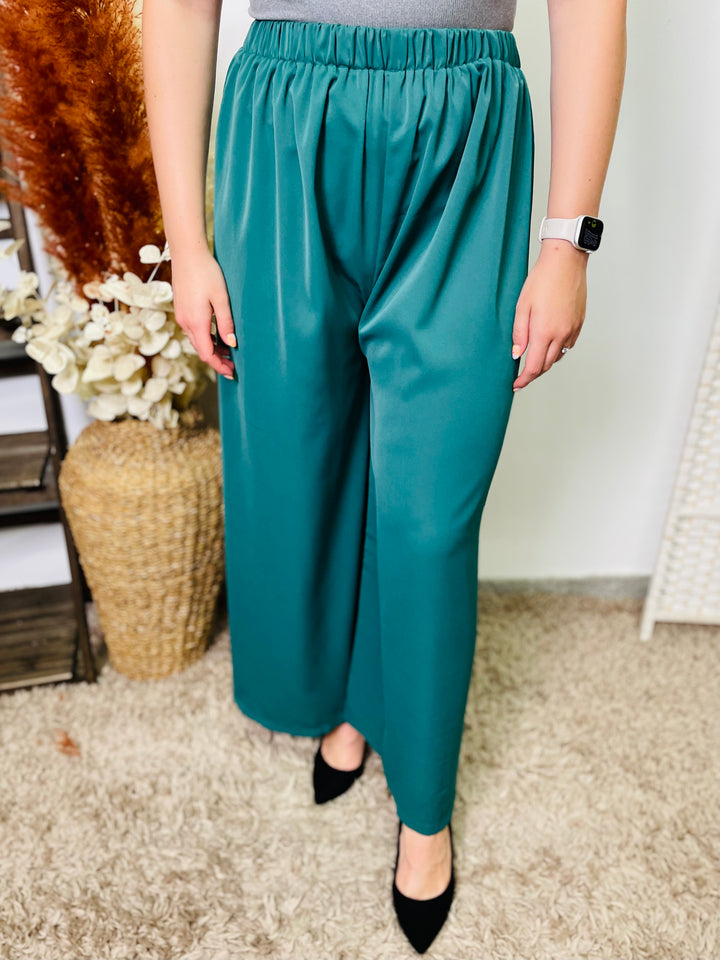 "EVELYN" Wide Leg Trousers