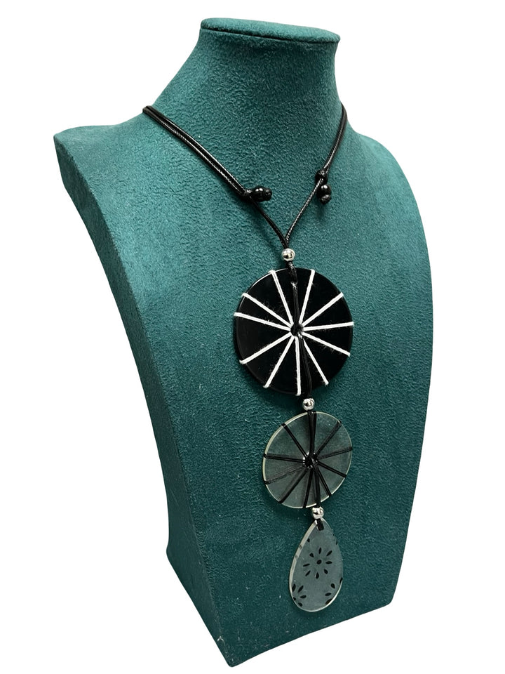 Black & White Statement Necklace