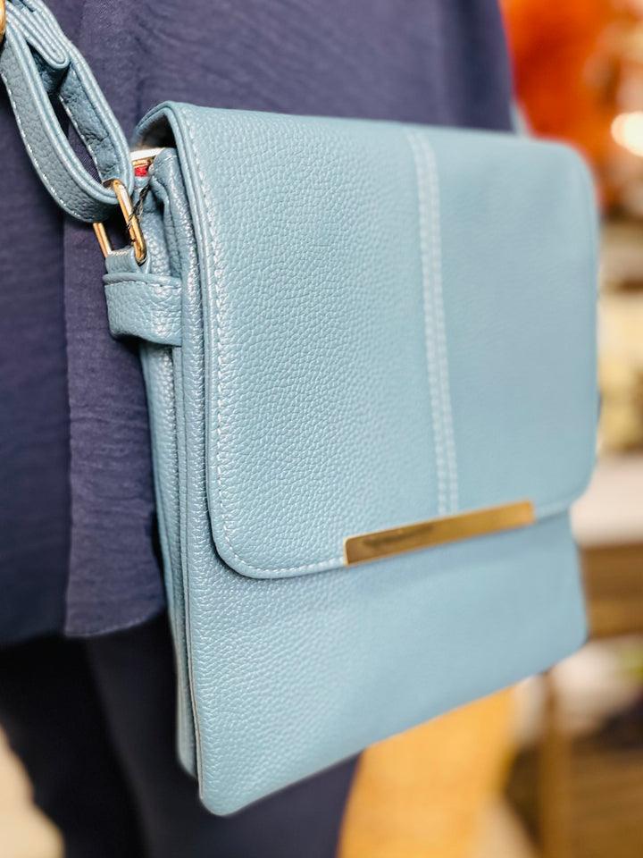 Small Crossbody Handbag-Teal