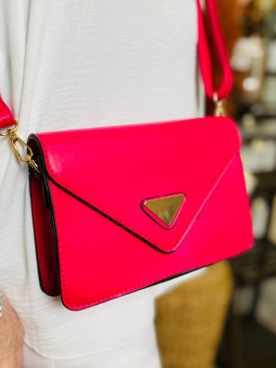 Small Crossbody Handbag-Red