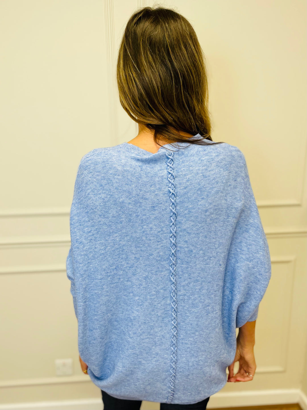 "MOLLY" Super Soft Jumper-Sky Blue