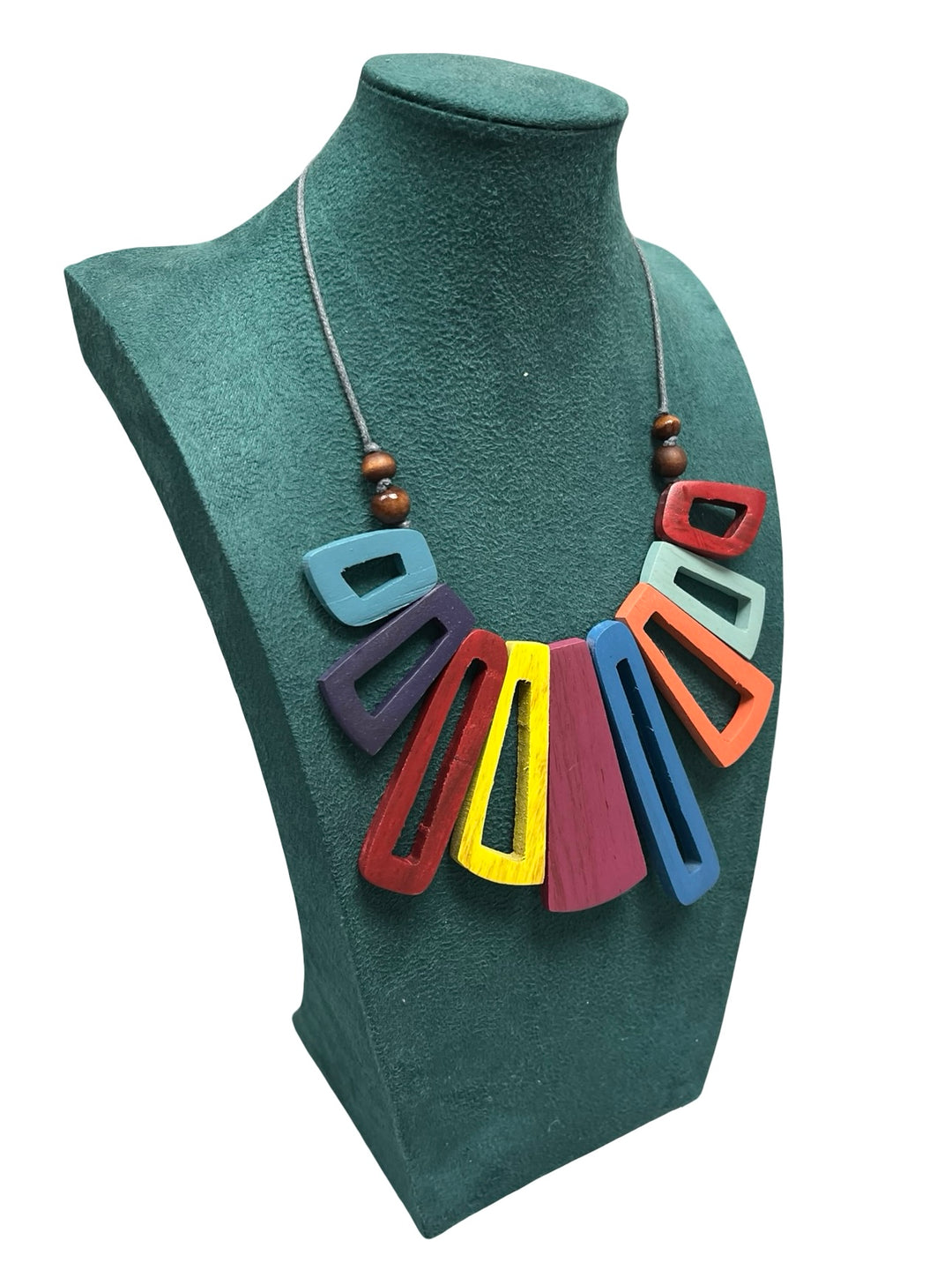 Short Statement Necklace-Multicolour
