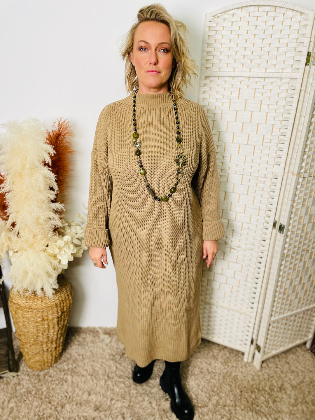 "SARAH" Maxi Jumper Dress