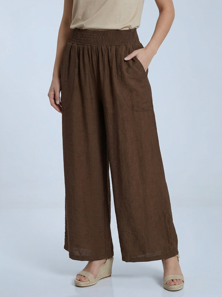 "ALLEGRA" Wide Leg Trousers