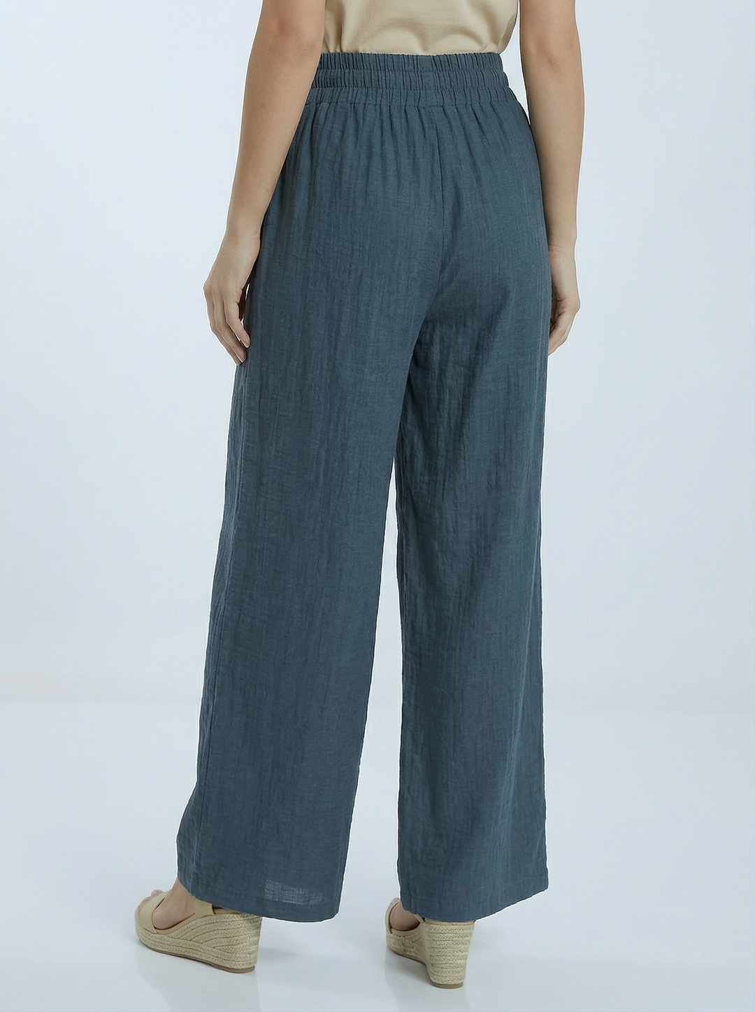 "ALLEGRA" Wide Leg Trousers