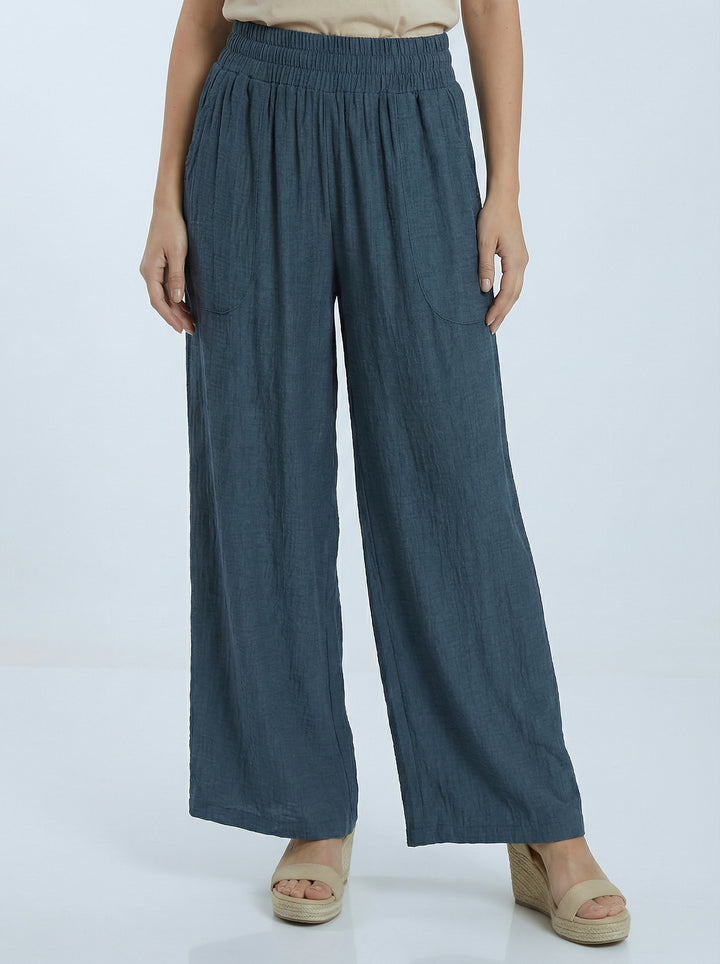 "ALLEGRA" Wide Leg Trousers