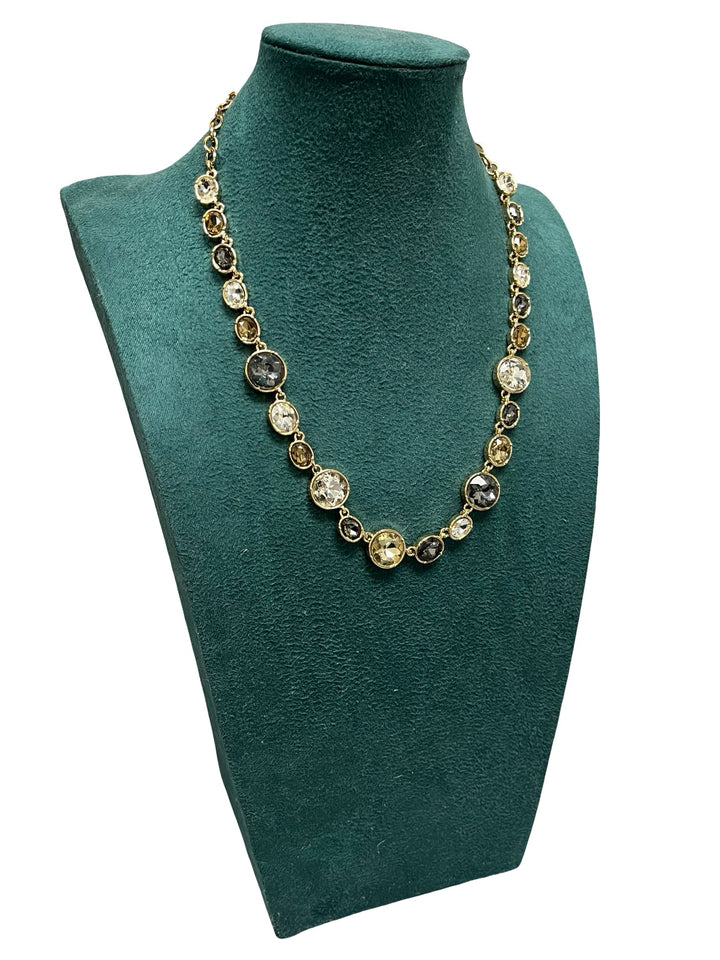 Gold Short Statement Necklace