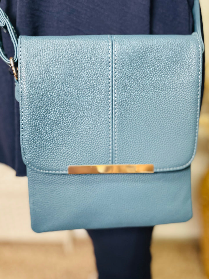 Small Crossbody Handbag-Teal