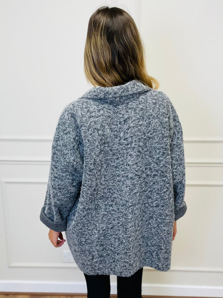 "ABBY" Teddy Shacket-Grey