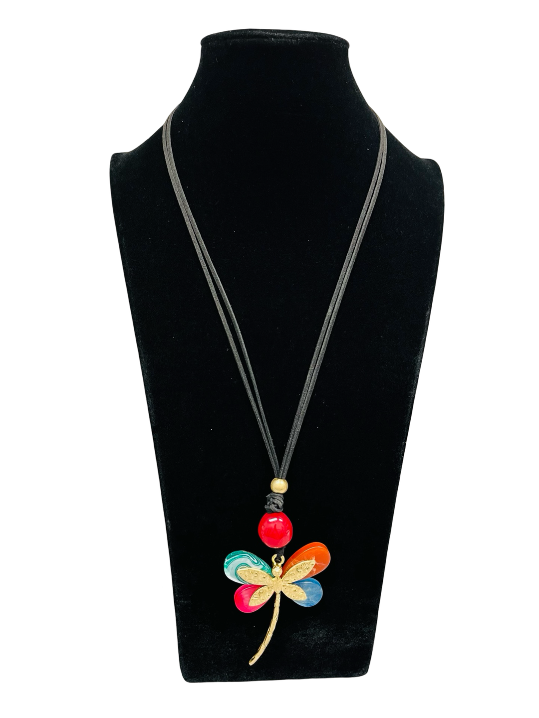 Butterfly Long Statement Necklace