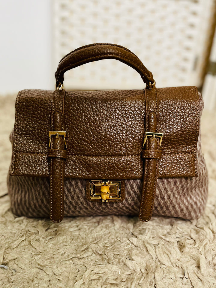 No.48 Designer Inspired Handbag-Brown