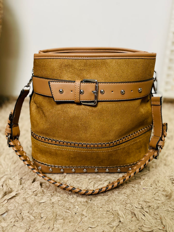 No.32 Bucket Handbag-Tan