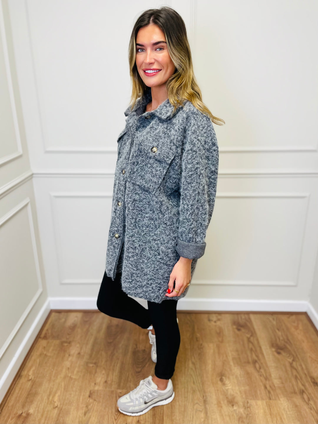 "ABBY" Teddy Shacket-Grey