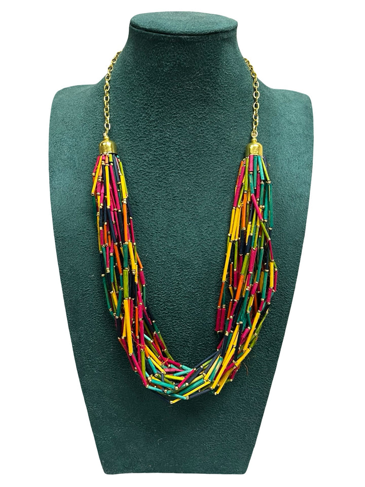 Multicolour Statement Necklace