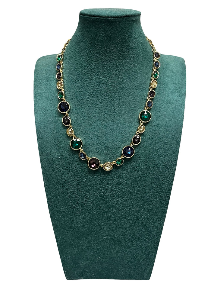 Multicolour Short Statement Necklace