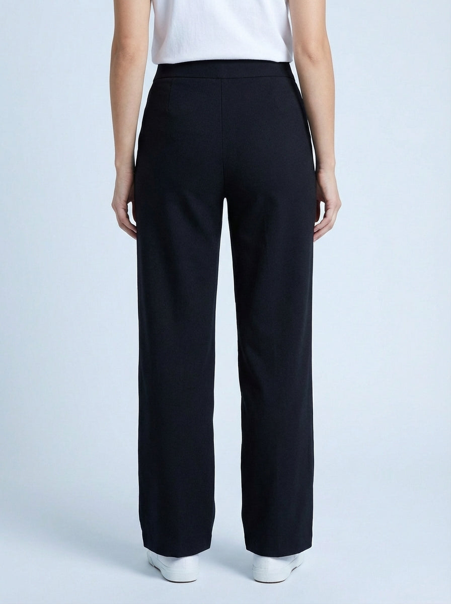 "CARMELA" Bootcut Trouser-Black