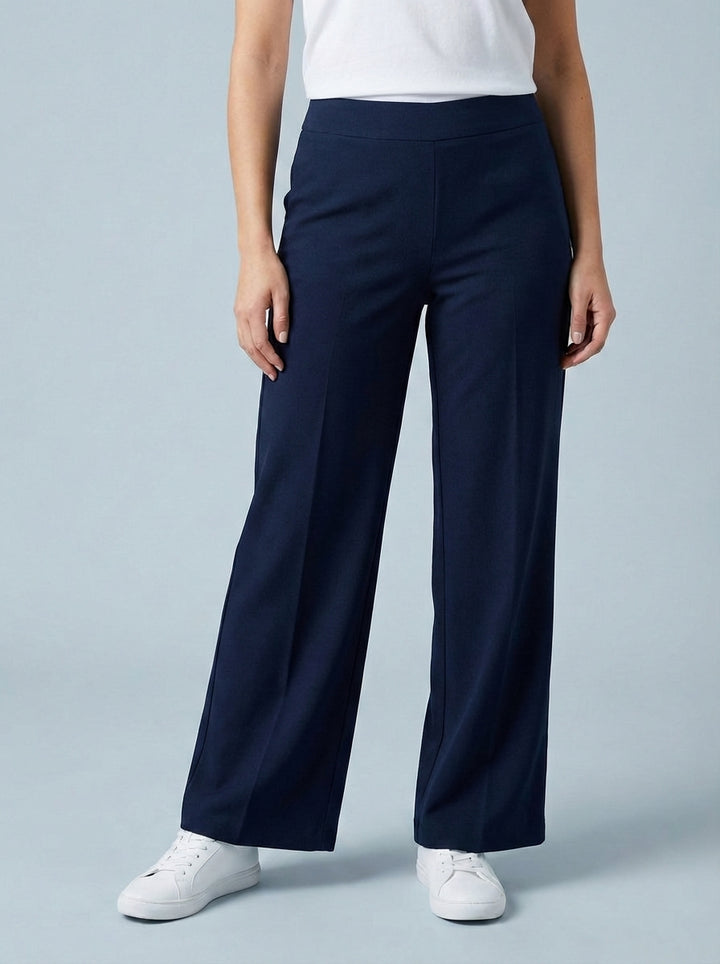 "CARMELA" Bootcut Trouser-Navy