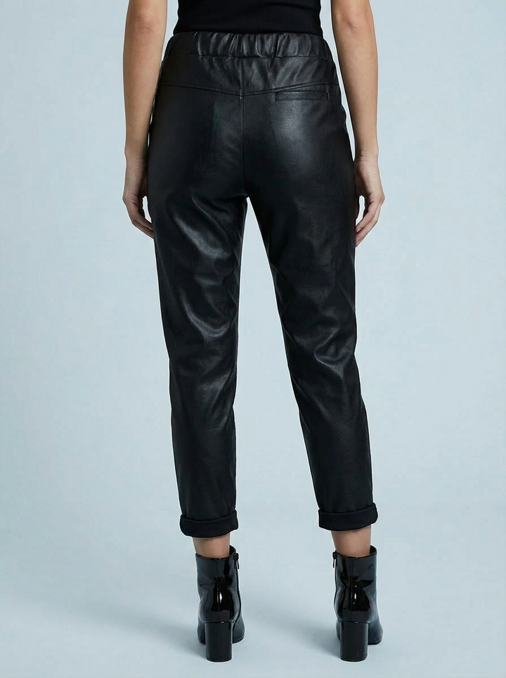"CARMELA" Pleather Trouser