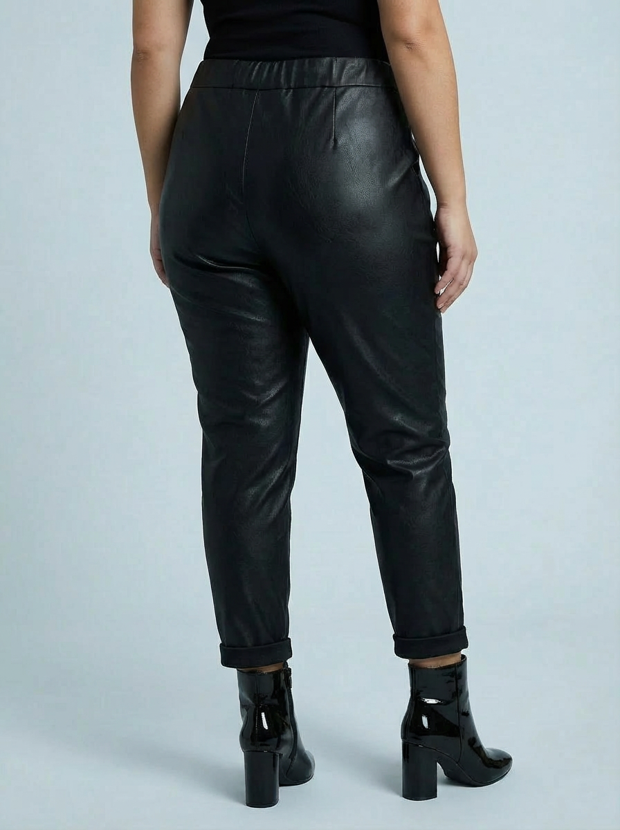 "CARMELA" Pleather Trouser