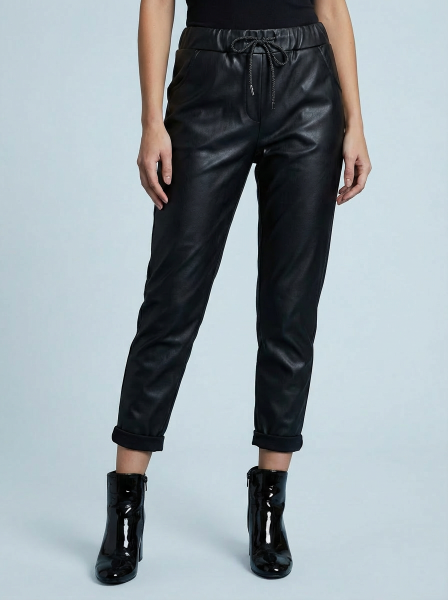 "CARMELA" Pleather Trouser