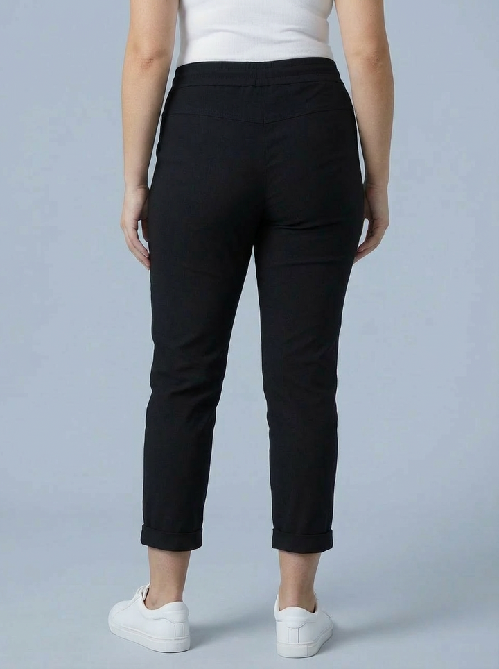 "CARMELA" Smooth MAGIC Trouser-Black