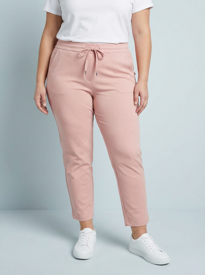 "CARMELA" Smooth MAGIC Trouser-Blush Pink