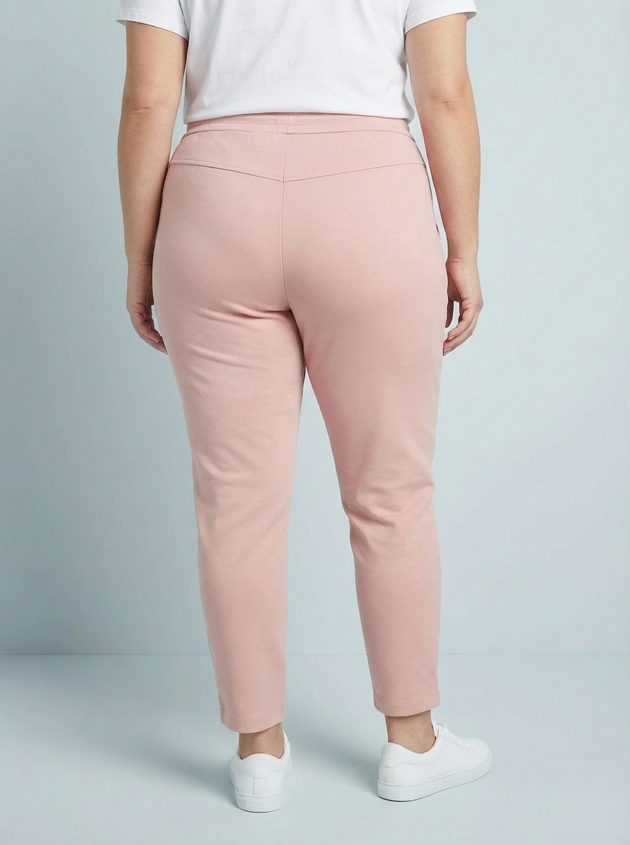 "CARMELA" Smooth MAGIC Trouser-Blush Pink