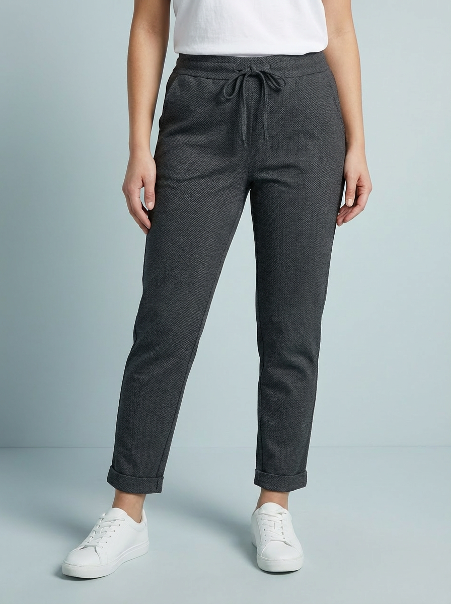 "CARMELA" Smooth MAGIC Trouser-Grey