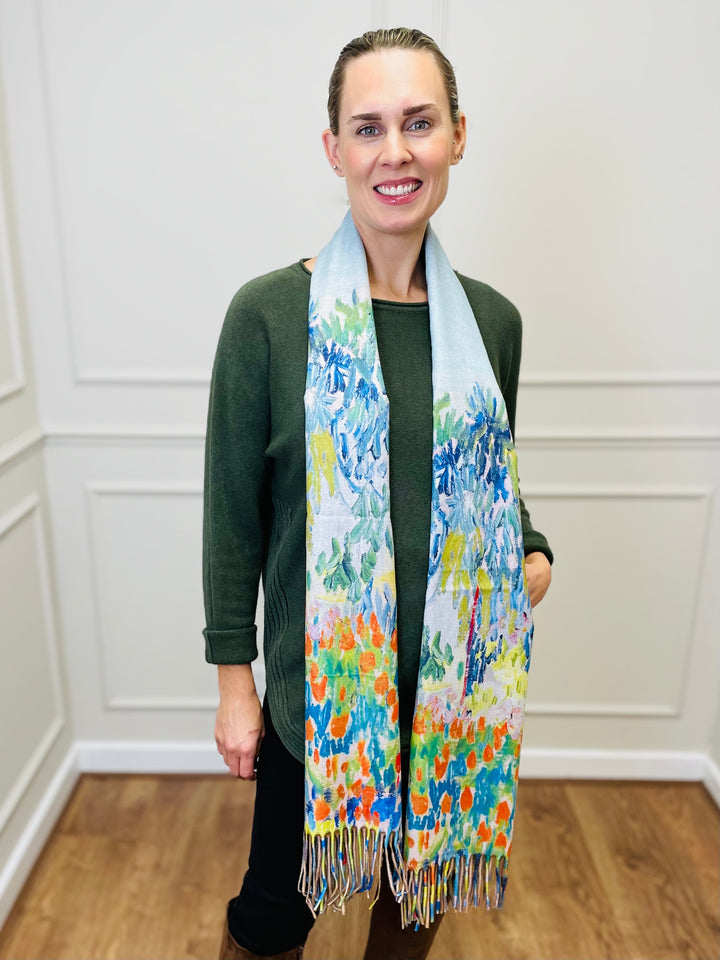 "CLEO" Soft Jumper-Green