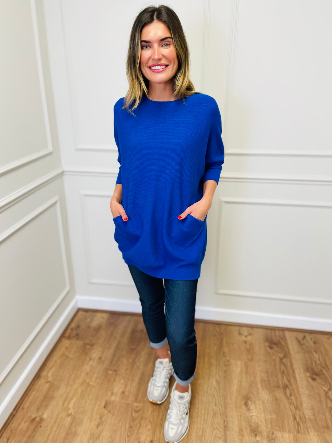 "MOLLY" Super Soft Jumper-Royal Blue