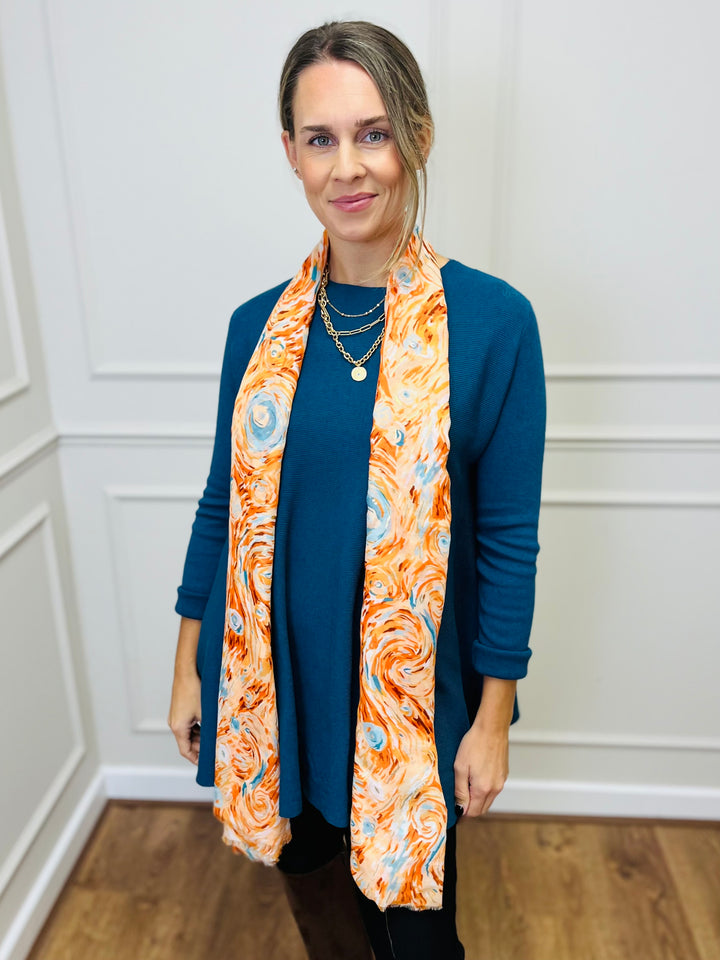 "HARRIET" Basic Soft Jumper-Teal