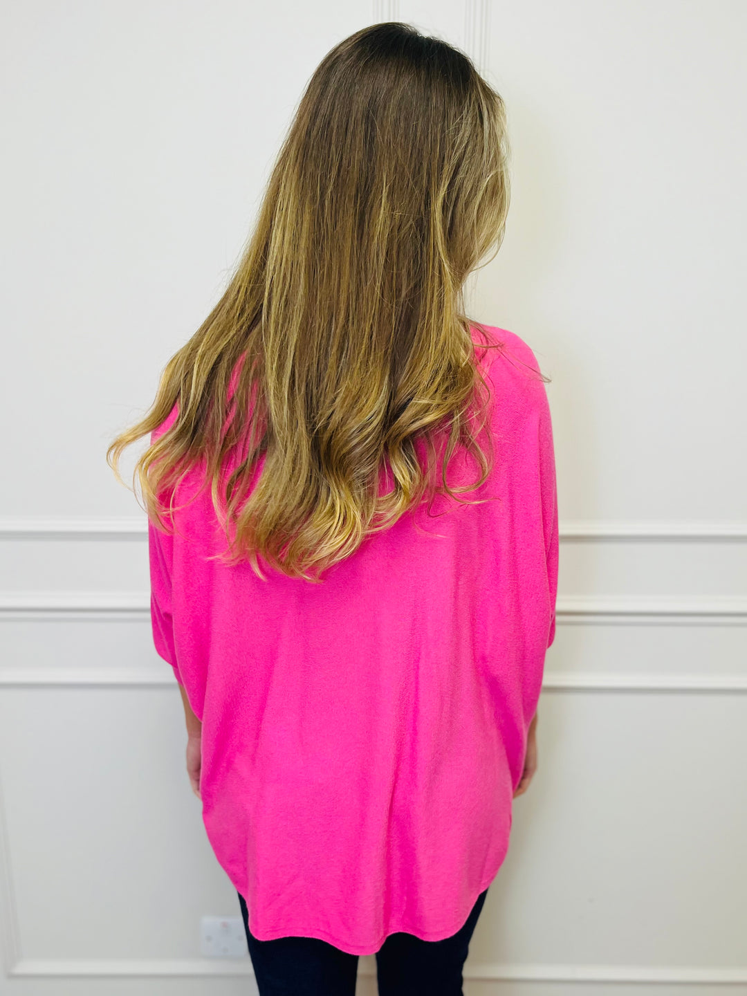 "CASSIDY" Luxury Soft Jumper-Pink