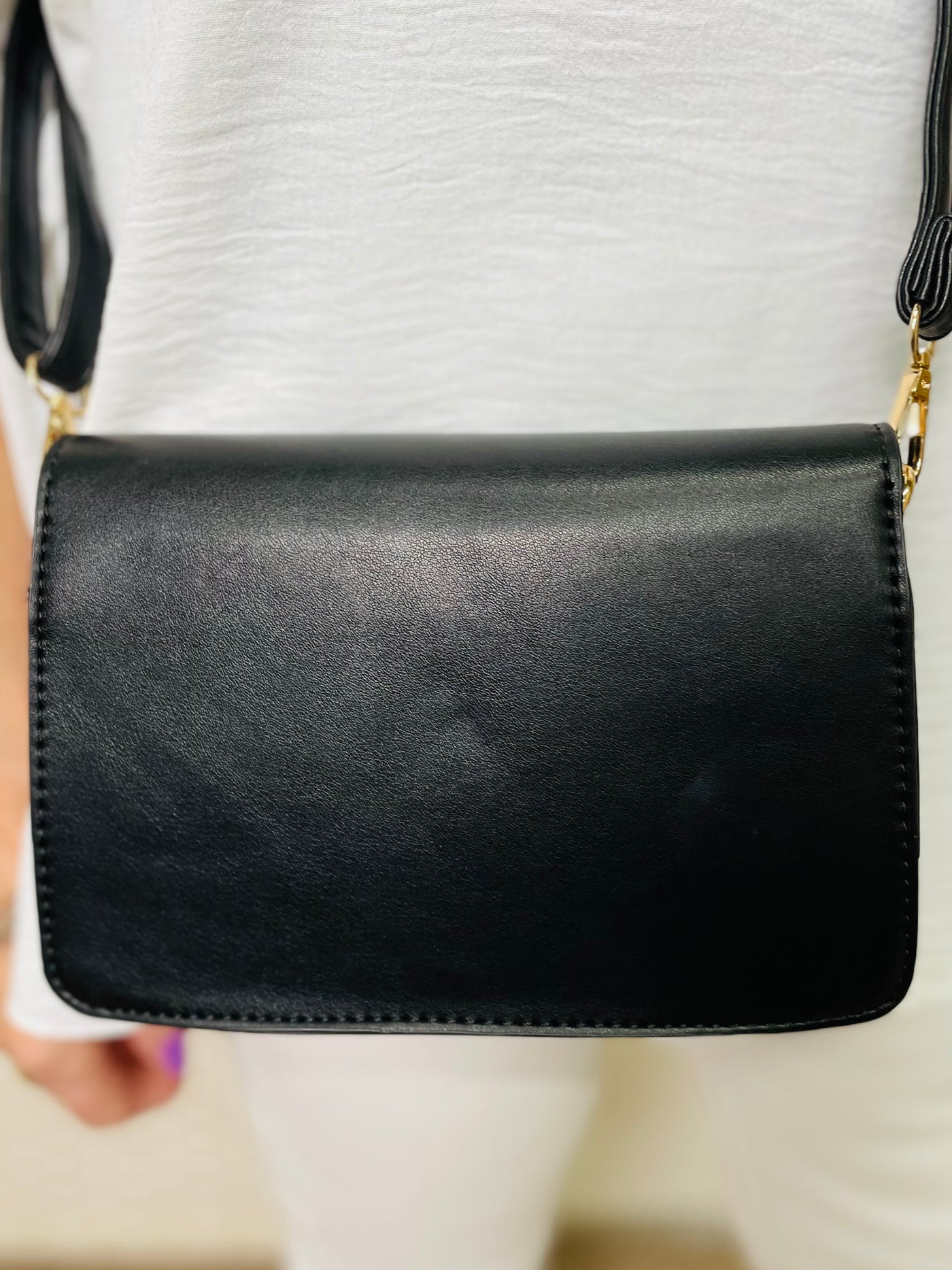 Small Crossbody Handbag-Black
