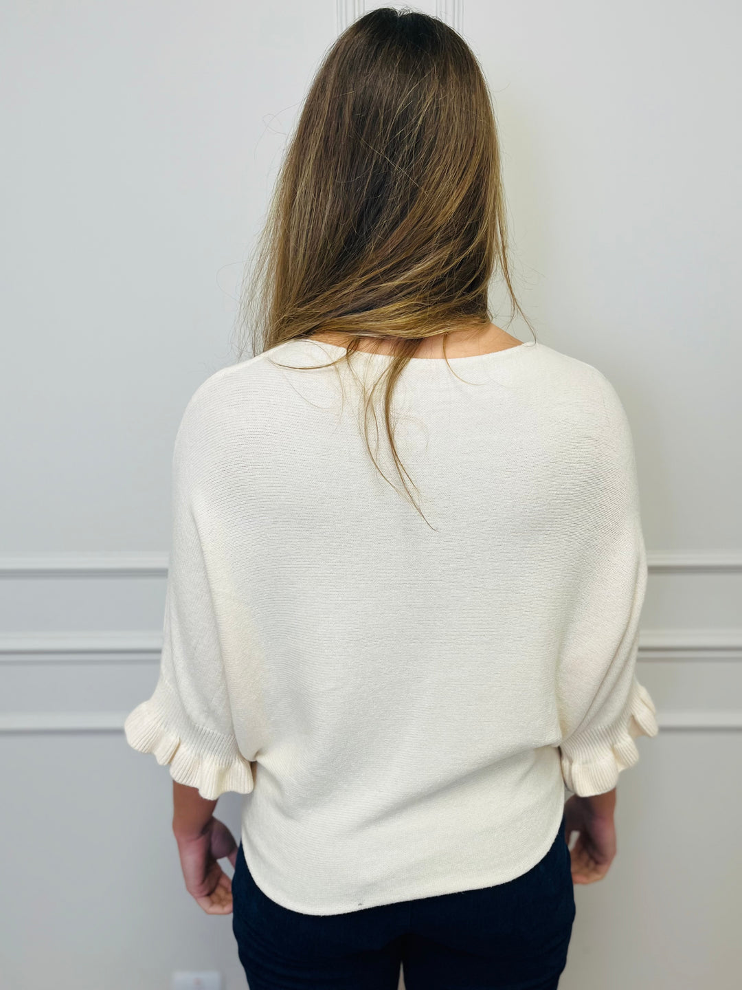 "FIONA" Soft Jumper-Cream