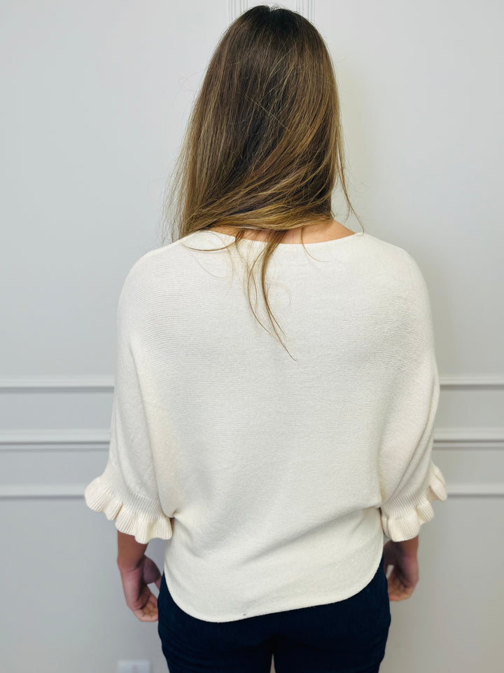 "FIONA" Soft Jumper-Cream