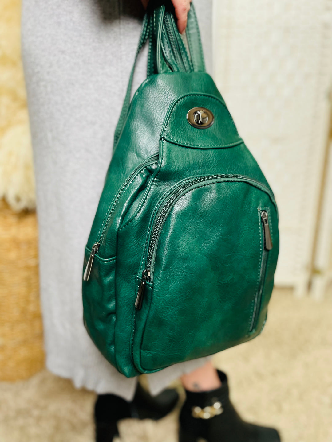 "BERNY" Rucksack-Green