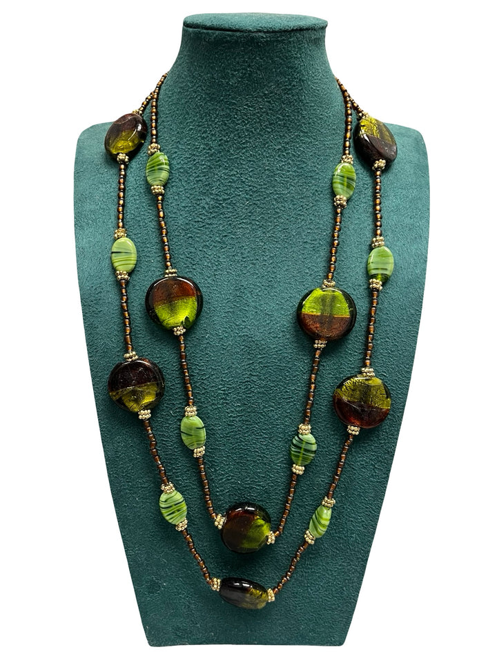 Green Statement Necklace