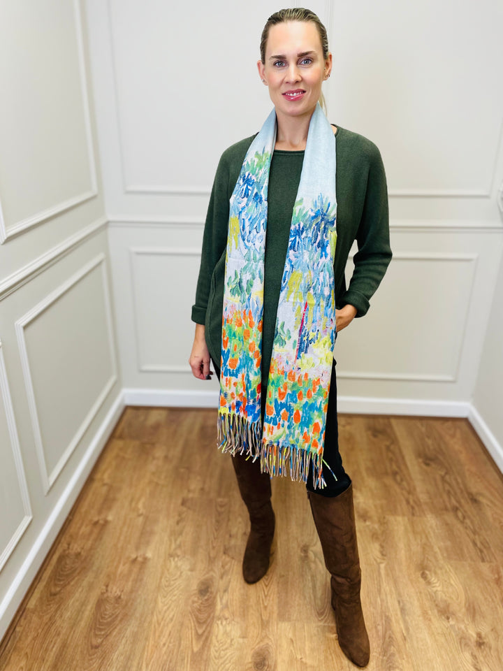 "CLEO" Soft Jumper-Green