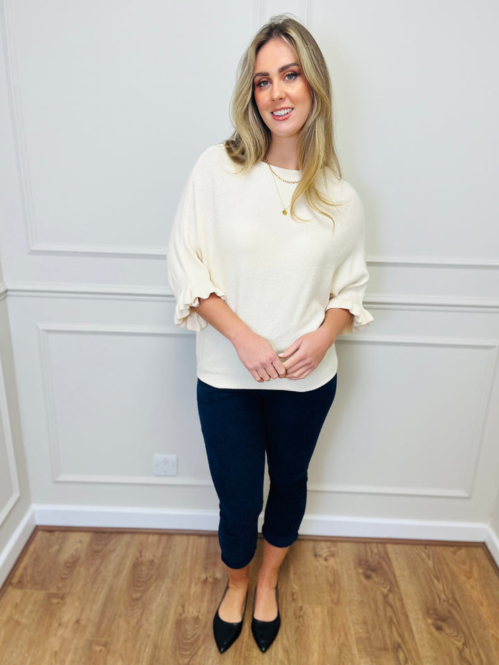 "FIONA" Soft Jumper-Cream