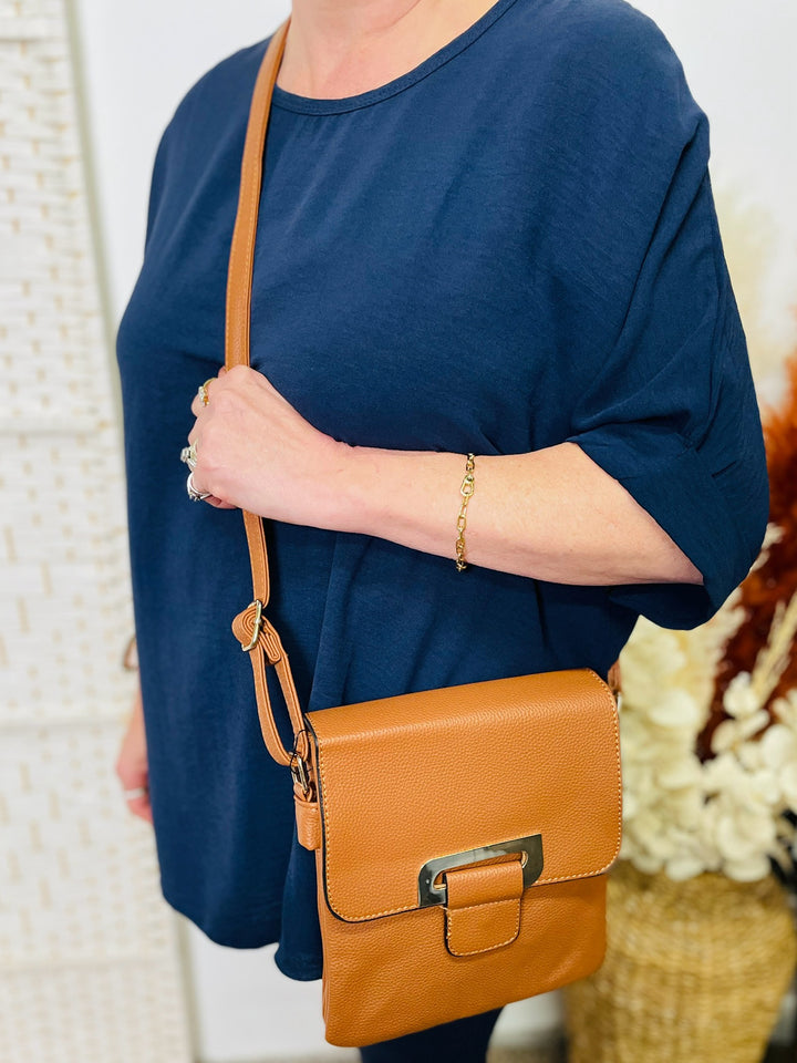 No.2 Crossbody Handbag-Tan