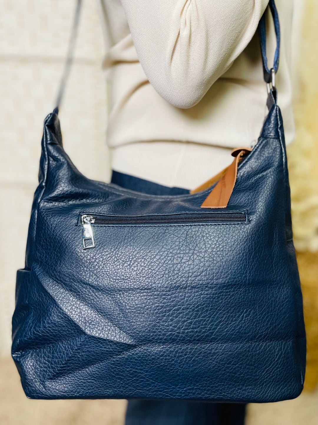 No.10 Tote Handbag- Navy