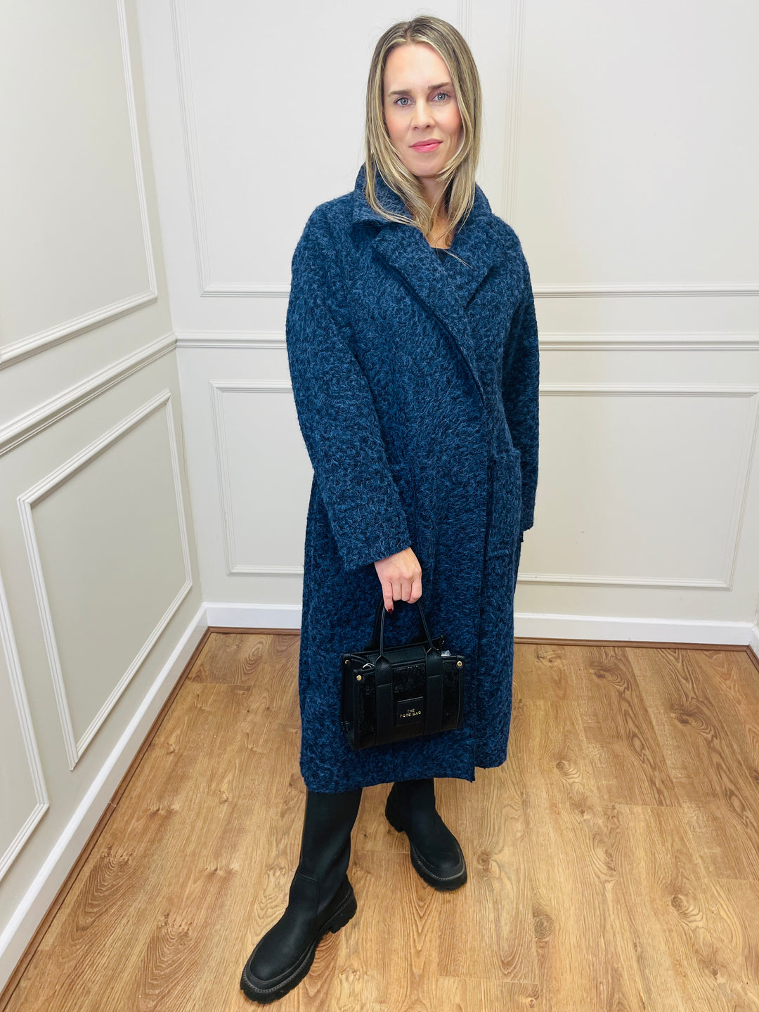 No.79 Mini Sequin Tote Bag-Black