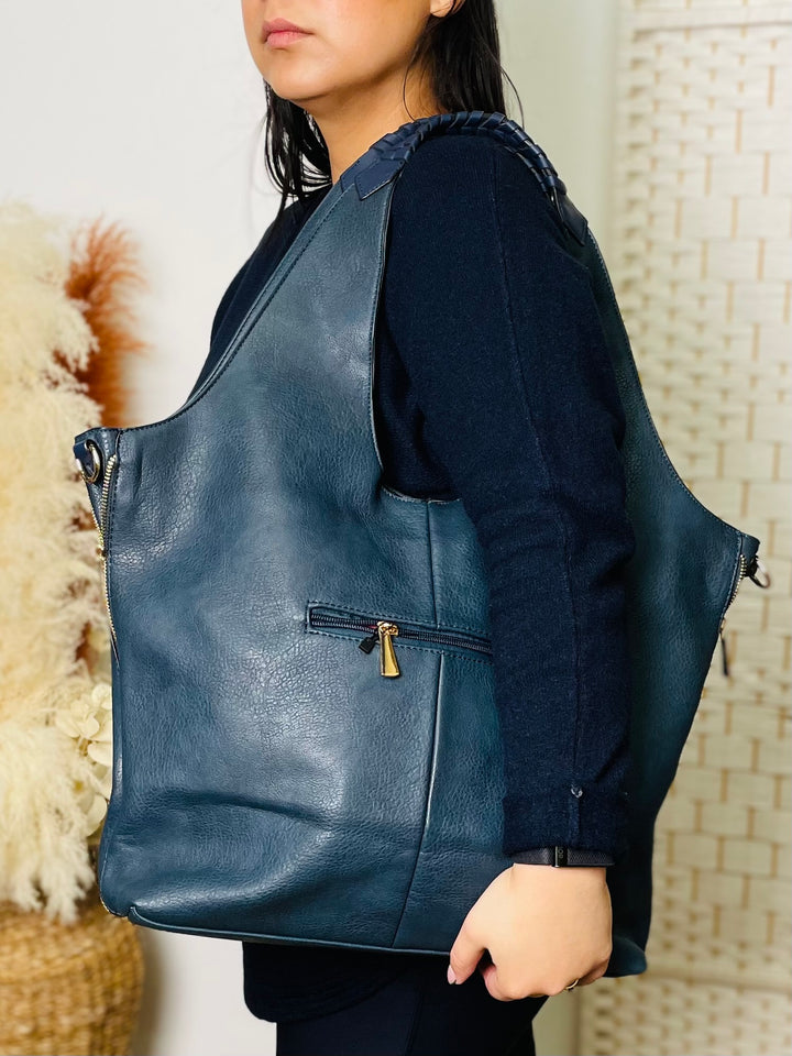 No.36 Hobo Handbag-Navy