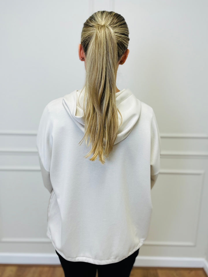 "BONNIE" Quilted Jacket-Stone