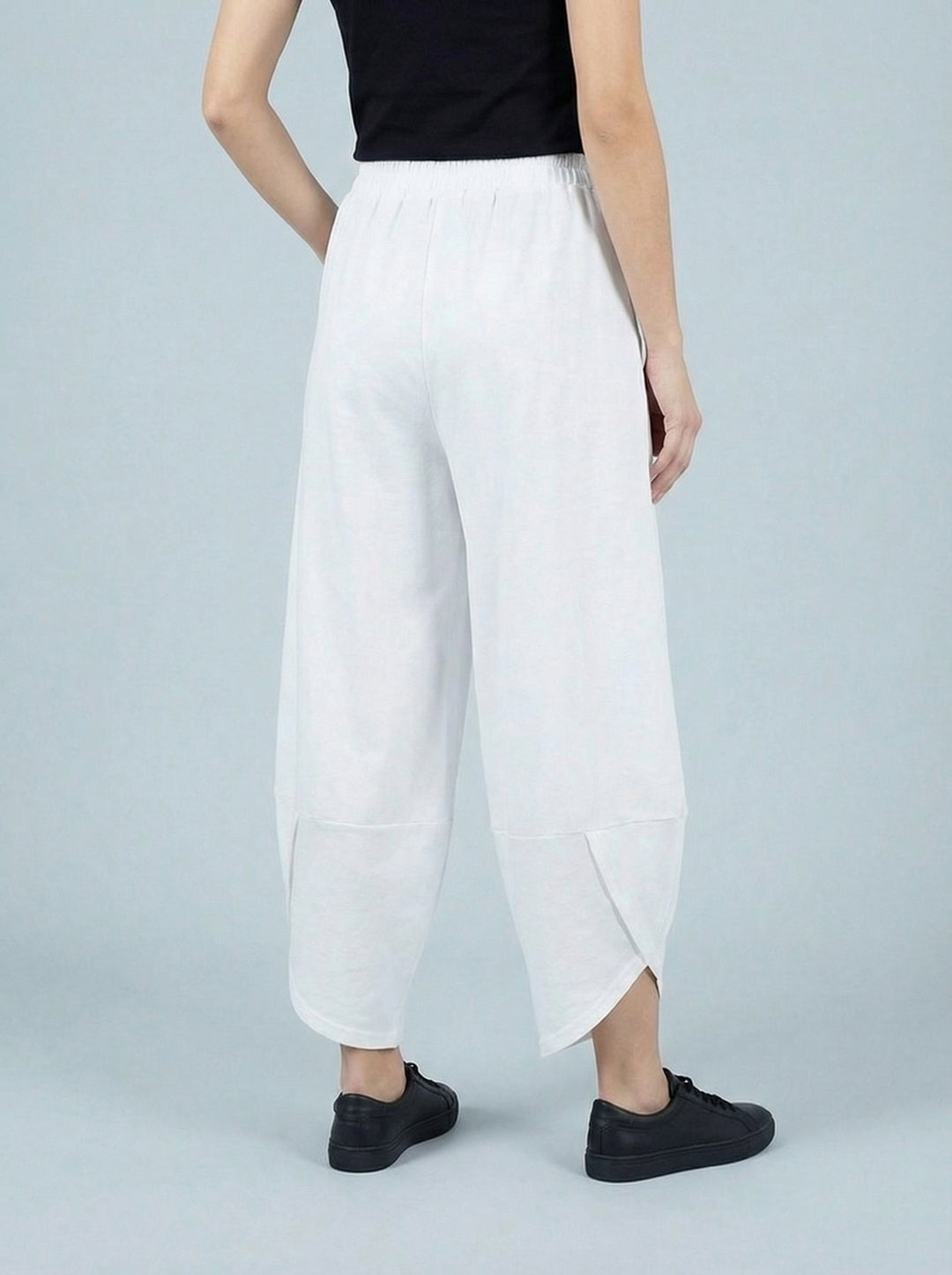 "ERIN” Cotton Barrel Trouser