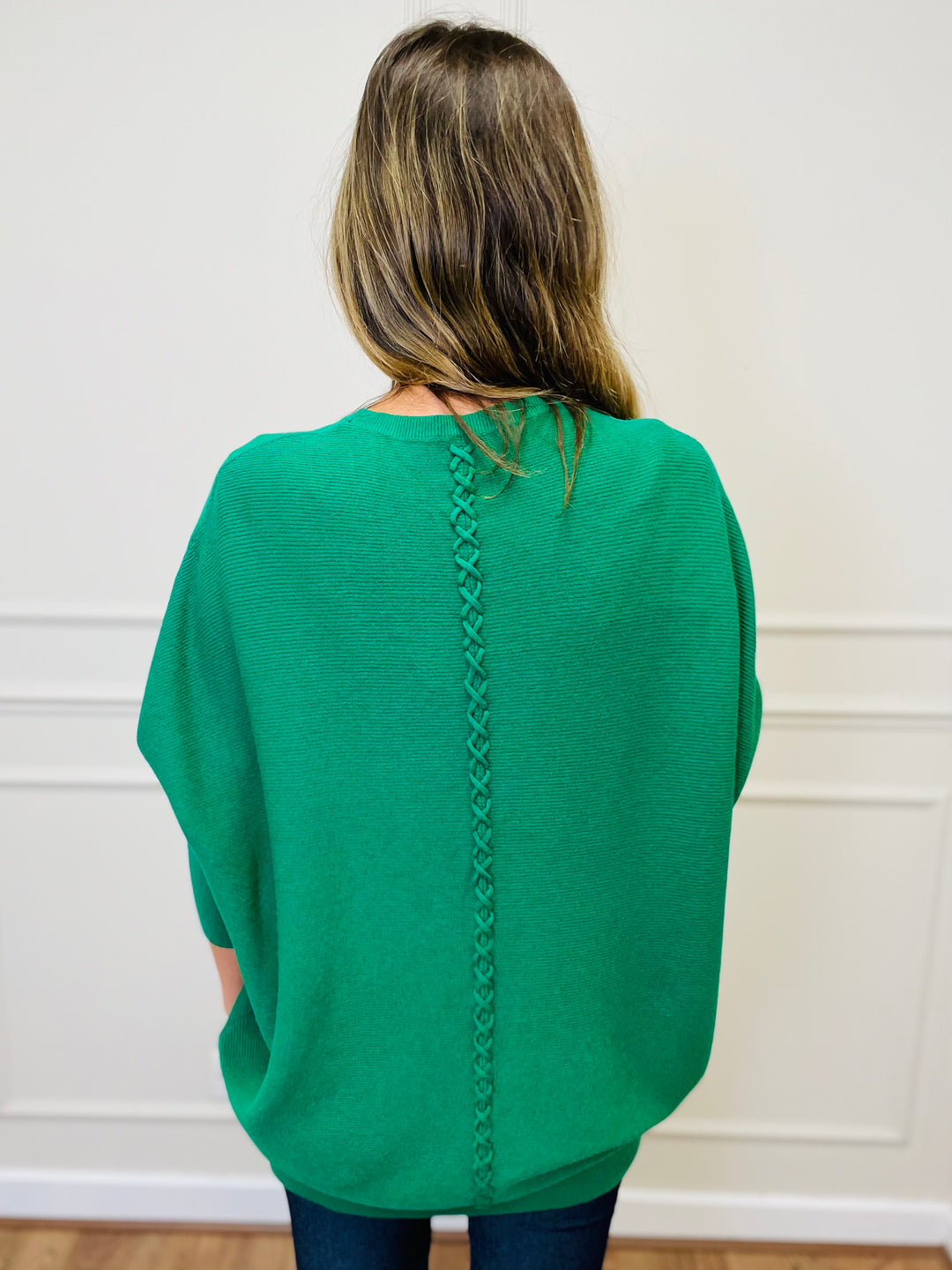 "MOLLY" Super Soft Jumper-Emerald Green