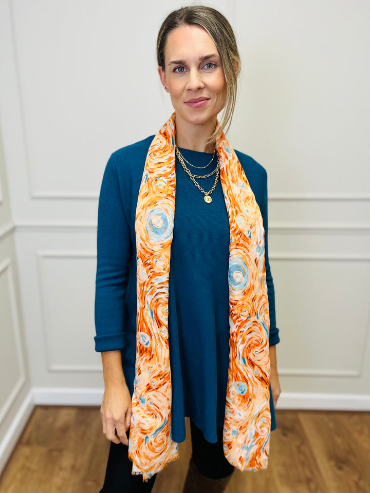 "HARRIET" Basic Soft Jumper-Teal