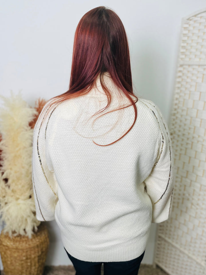 "JOSEY" Soft Knit Jumper-White