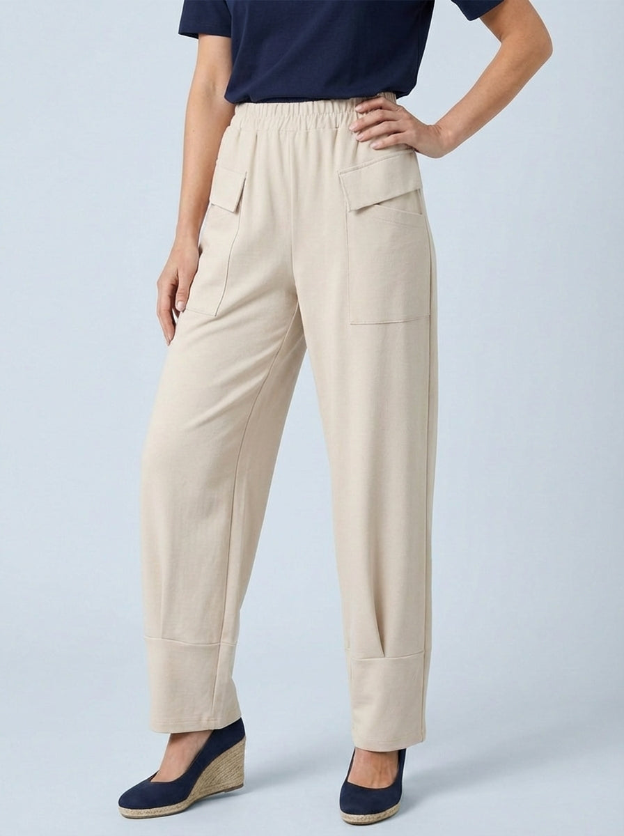 “MILANO” Scuba Trouser - Cream